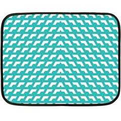 Background Pattern Colored Fleece Blanket (mini)