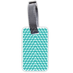 Background Pattern Colored Luggage Tag (one Side)