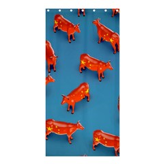 Illustrations Cow Agriculture Livestock Shower Curtain 36  X 72  (stall)  by HermanTelo