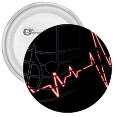 Music Wallpaper Heartbeat Melody 3  Buttons