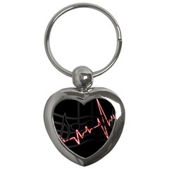 Music Wallpaper Heartbeat Melody Key Chain (Heart)