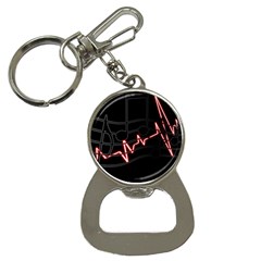 Music Wallpaper Heartbeat Melody Bottle Opener Key Chain