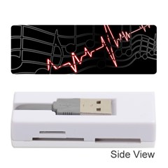 Music Wallpaper Heartbeat Melody Memory Card Reader (Stick)