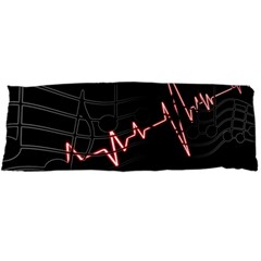 Music Wallpaper Heartbeat Melody Body Pillow Case Dakimakura (Two Sides)