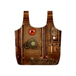 Steampunk Design Full Print Recycle Bag (S) Front