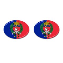 Flag Of Paris  Cufflinks (oval) by abbeyz71