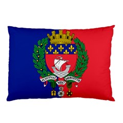 Flag Of Paris  Pillow Case by abbeyz71