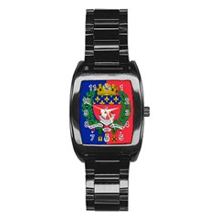 Flag Of Paris  Stainless Steel Barrel Watch by abbeyz71