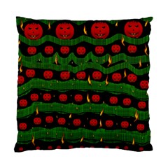 Pumkin Time Maybe Halloween Standard Cushion Case (one Side) by pepitasart