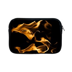 Can Walk On Volcano Fire, Black Background Apple Ipad Mini Zipper Cases by picsaspassion