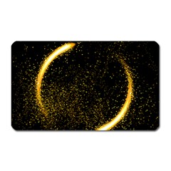 Cosmos Comet Dance, Digital Art Impression Magnet (rectangular) by picsaspassion