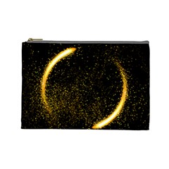 Cosmos Comet Dance, Digital Art Impression Cosmetic Bag (large) by picsaspassion