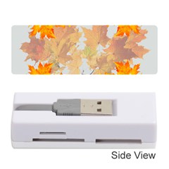 Autumn Maple Leaves, Floral Art Memory Card Reader (stick) by picsaspassion