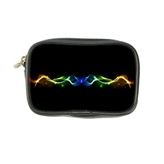 Colorful Neon Art Light Rays, Rainbow Colors Coin Purse by picsaspassion