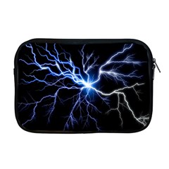 Blue Thunder Colorful Lightning Graphic Impression Apple Macbook Pro 17  Zipper Case by picsaspassion