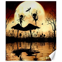 Cute Little Dancing Fairy In The Night Canvas 20  X 24  by FantasyWorld7