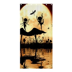 Cute Little Dancing Fairy In The Night Shower Curtain 36  X 72  (stall)  by FantasyWorld7