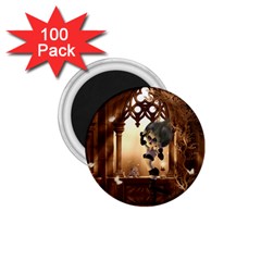 Little Dark Fairy In The Night 1 75  Magnets (100 Pack)  by FantasyWorld7