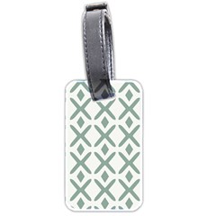 Texture Sign Deaign Luggage Tag (two Sides) by Alisyart