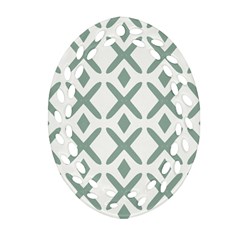 Texture Sign Deaign Ornament (oval Filigree)