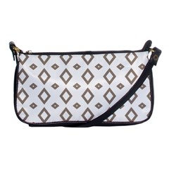 Background Texture Triangle Shoulder Clutch Bag by HermanTelo