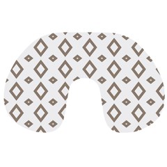 Background Texture Triangle Travel Neck Pillow
