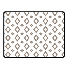 Background Texture Triangle Double Sided Fleece Blanket (small)  by HermanTelo