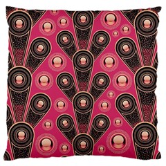 Background Abstract Pattern Large Cushion Case (one Side) by HermanTelo