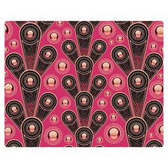 Background Abstract Pattern Double Sided Flano Blanket (medium) 