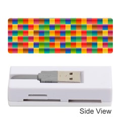 Background Colorful Abstract Memory Card Reader (stick) by HermanTelo