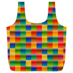 Background Colorful Abstract Full Print Recycle Bag (xxxl)