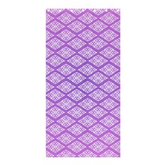 Pattern Texture Geometric Purple Shower Curtain 36  X 72  (stall) 