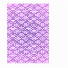 Pattern Texture Geometric Purple Large Garden Flag (two Sides)