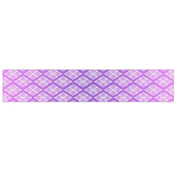 Pattern Texture Geometric Purple Large Flano Scarf 