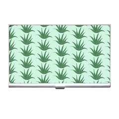 Aloe Plants Pattern Scrapbook Business Card Holder by Alisyart