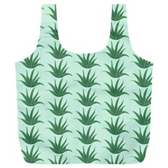 Aloe Plants Pattern Scrapbook Full Print Recycle Bag (xxl)