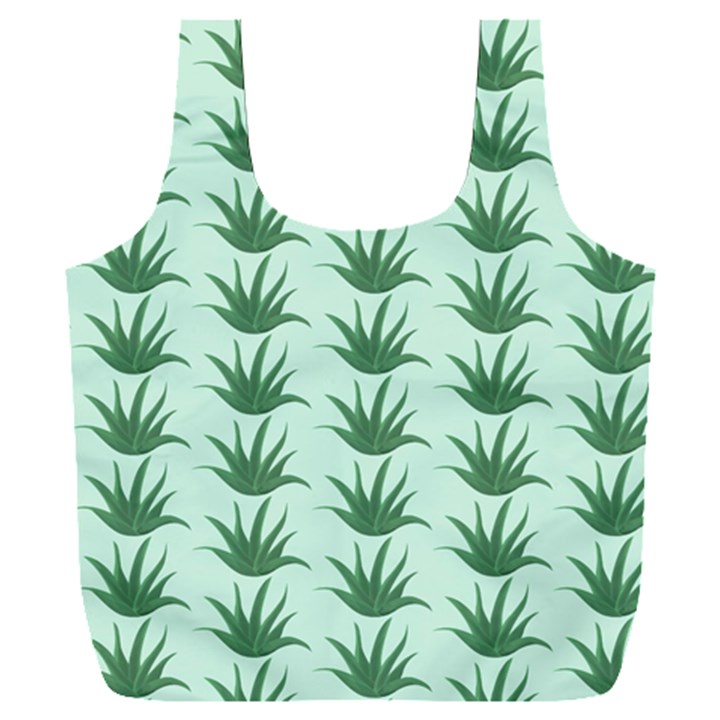 Aloe Plants Pattern Scrapbook Full Print Recycle Bag (XXXL)