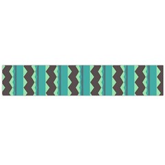 Background Chevron Blue Large Flano Scarf 