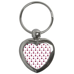 Pattern Card Key Chain (Heart)