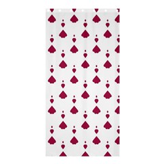 Pattern Card Shower Curtain 36  x 72  (Stall) 