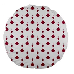 Pattern Card Large 18  Premium Round Cushions