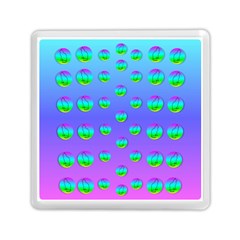 Rainbow Cats Memory Card Reader (square) by pepitasart