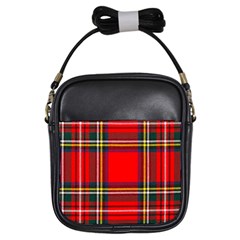 Stewart Royal Modern Heavy Weight Tartan Girls Sling Bag by impacteesstreetwearfour