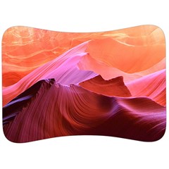 Canyon Arizona Sand Stone Velour Seat Head Rest Cushion by Vaneshart