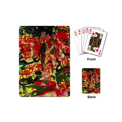 Red Country-1-2 Playing Cards Single Design (mini) by bestdesignintheworld
