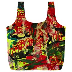 Red Country-1-2 Full Print Recycle Bag (xxl) by bestdesignintheworld