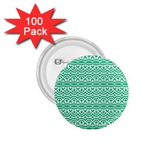 Pattern Green 1 75  Buttons (100 Pack) 