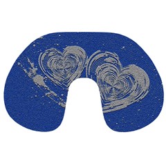 Heart Love Valentines Day Travel Neck Pillow