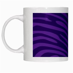 Pattern Texture Purple White Mugs
