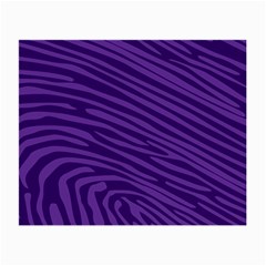 Pattern Texture Purple Small Glasses Cloth